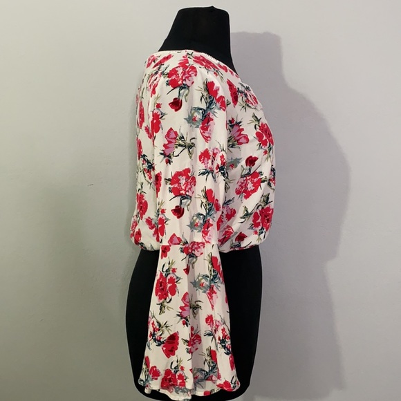 FOREVER 21 PLUS SIZE 1 X CROP TOP BELL SLEEVE - Picture 5 of 11